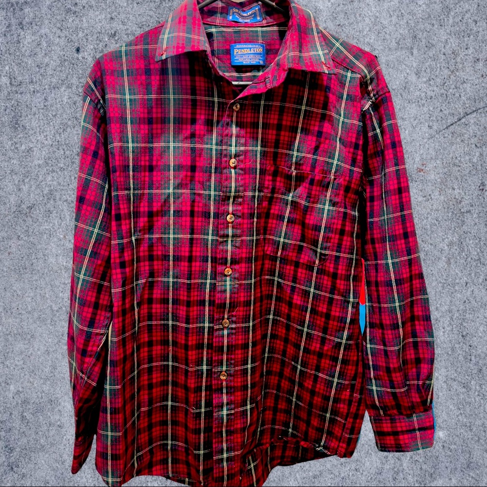 Pendleton wool plaid shirt
